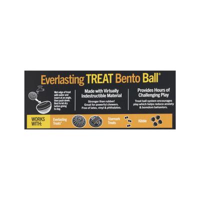 Show full view: Starmark Everlasting Treat Bento Ball Tough Dog Chew Toy, Large slide 5 of 11