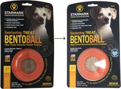 Starmark Everlasting Treat Bento Ball Tough Dog Chew Toy, Medium slide 2 of 8