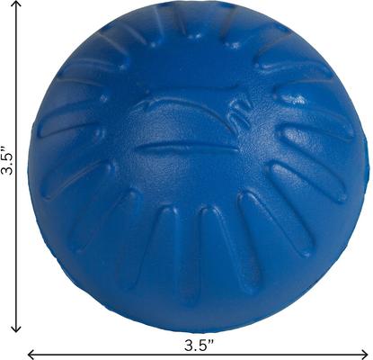 Show full view: Starmark Fantastic DuraFoam Ball Tough Dog Toy, Color Varies, Large slide 3 of 8