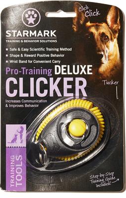 Show full view: Starmark Pro-Training Clicker Deluxe Dog Training Aid slide 2 of 5