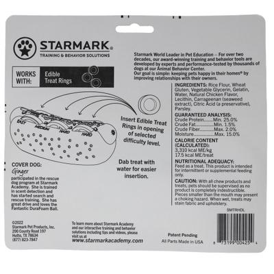 Show full view: Starmark Ringer Hot Dog Tough Treat Dispenser Dog Toy, Large slide 2 of 4