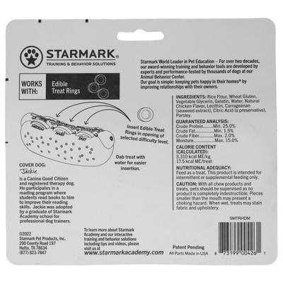 Show full view: Starmark Ringer Hot Dog Tough Treat Dispenser Dog Toy, Medium slide 2 of 4