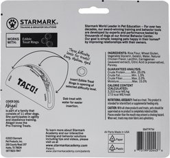 Starmark Ringer Taco Tough Treat Dispenser Dog Toy, Medium slide 2 of 3