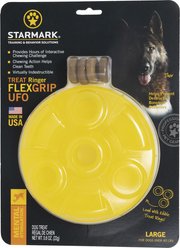 Starmark Ringer UFO Tough Treat Dispenser Dog Toy, Large slide 1 of 3