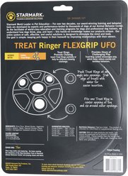 Starmark Ringer UFO Tough Treat Dispenser Dog Toy, Large slide 2 of 3