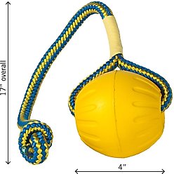 Starmark Swing 'n Fling DuraFoam Ball Dog Toy, Large slide 2 of 3