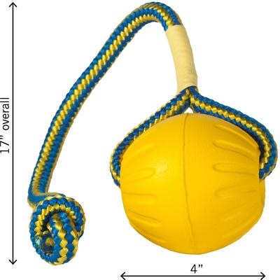 Show full view: Starmark Swing 'n Fling DuraFoam Ball Dog Toy, Large slide 2 of 6