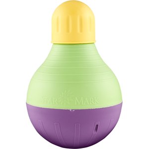 Starmark Treat Dispensing Bob-a-Lot Dog Toy, Large