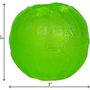 Starmark Treat Dispensing Chew Ball Tough Dog Toy, Medium