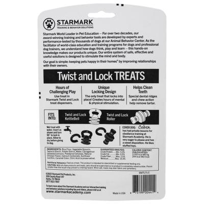 Show full view: Starmark Twist & Lock Large Chicken Flavor Adult Dental Dog Chews, 5.6-oz bag slide 3 of 5