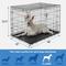 Show in main carousel: Starter Kit - Frisco Fold & Carry Double Door Collapsible Wire Dog Crate, 48 inch + 3 other items slide 3 of 9