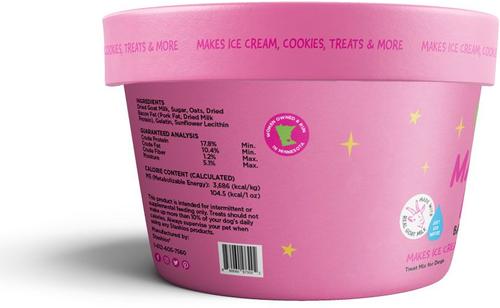 Show full view: Stashios Magic Mix High-Protein Bacon Flavor with Goat Milk Baking Mix Dog Treat, 4-oz jar slide 5 of 9