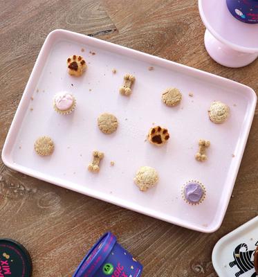 Show full view: Stashios Magic Mix High-Protein Cheese Flavor with Goat Milk Baking Mix Dog Treat, 4-oz jar slide 7 of 9