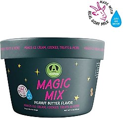 Stashios Magic Mix High-Protein Peanut Butter Flavor with Goat Milk Baking Mix Dog Treat, 4-oz jar