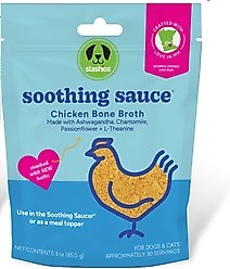 Stashios Soothing Sauce Chicken Flavor Calming Powder Supplement for Dogs & Cats, 3-oz bag