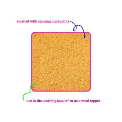 Show full view: Stashios Soothing Sauce Chicken Flavor Calming Powder Supplement for Dogs & Cats, 3-oz bag slide 4 of 4