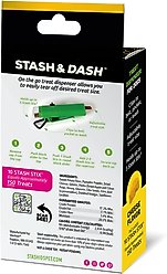 Stashios Stash & Dash Kit Cheese Soft & Chewy Dog Treat Dispenser, 1.7-oz bag slide 2 of 6