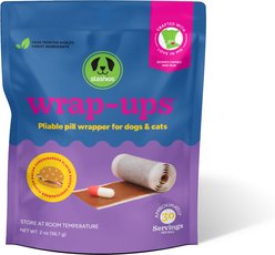 Stashios Wrap-Ups Bacon Cheeseburger Pill Wrapper Dog & Cat Treat, 30 count