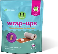 Stashios Wrap-Ups Peanut Butter Pill Wrapper Dog & Cat Treat, 30 count