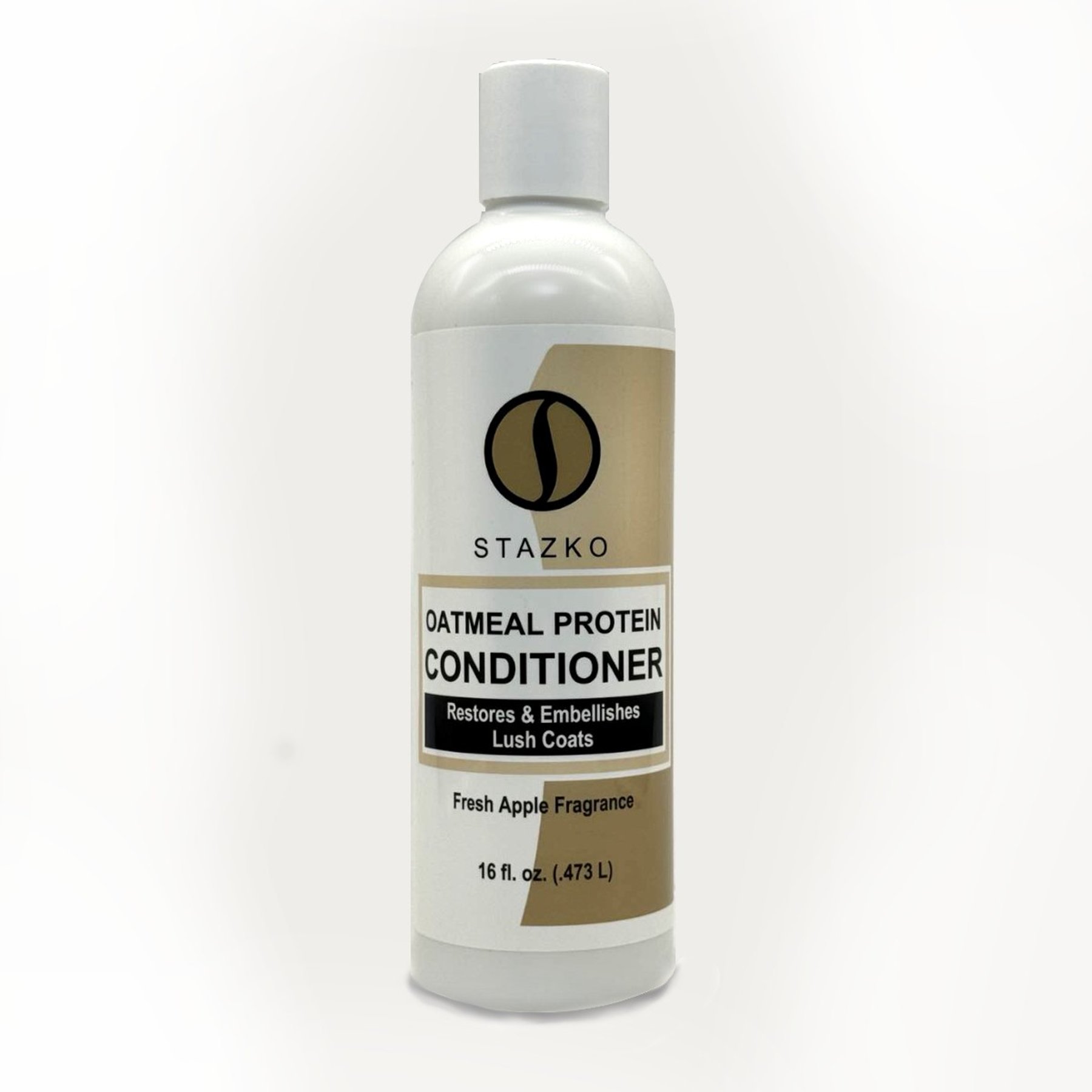 Stazko Oatmeal Protein Dog & Cat Conditioner, 16-fl oz bottle