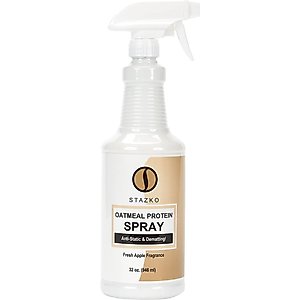 Stazko Oatmeal Protein Dog & Cat Grooming Spray, 32-fl oz bottle