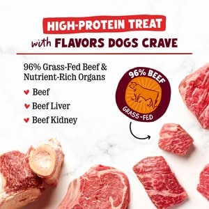 Stella & Chewy's Beef Wild Weenies Freeze-Dried Raw Dog Treats, 3.25-oz bag