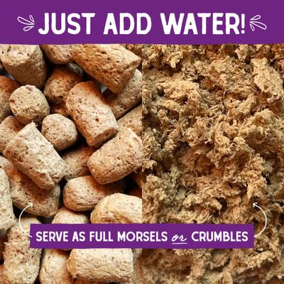 Show full view: Stella & Chewy's Absolutely Rabbit Dinner Morsels Freeze-Dried Raw Cat Food, 16-oz bundle  slide 5 of 12