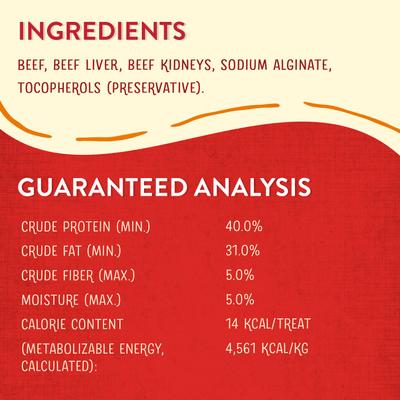 Show full view: Stella & Chewy's Beef Wild Weenies Treats + Stella's Super Beef Meal Mixers Freeze-Dried Dog Food Topper  slide 8 of 9
