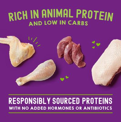 Show full view: Stella & Chewy's Carnivore Cravings Duck & Chicken Flavored Shredded Wet Cat Food, 2.8-oz pouch, case of 24 slide 5 of 10