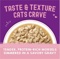 Stella & Chewy's Carnivore Cravings Morsels'N'Gravy Chicken & Salmon Recipe, 2.8-oz pouch, case of 12 slide 2 of 9