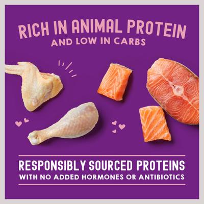 Show full view: Stella & Chewy's Carnivore Cravings Morsels'N'Gravy Chicken & Salmon Recipe, 2.8-oz pouch, case of 12 slide 5 of 11