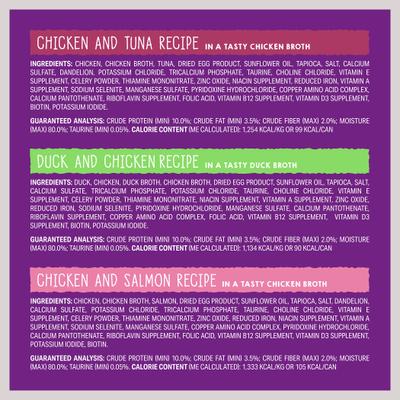 Show full view: Stella & Chewy's Carnivore Cravings Purrfect Pate Variety Pack Cat Food, 2.8-oz can, case of 12 slide 7 of 11