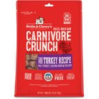 Stella & Chewy's Carnivore Crunch Cage-Free Turkey Recipe Freeze-Dried Raw Dog Treats, 3.25-oz bag
