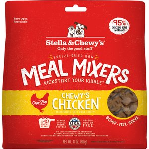 Stella & Chewy's Chewy's Chicken Meal Mixers Freeze-Dried Raw Dog Food Topper, 18-oz bag