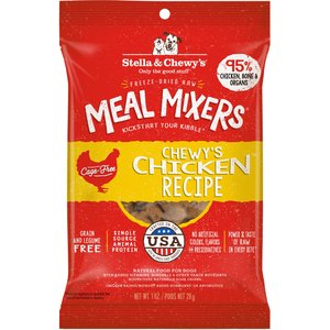 Stella & Chewy's Chewy's Chicken Meal Mixers Freeze-Dried Raw Dog Food Topper, 1-oz bag