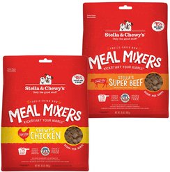 Stella & Chewy's Chewy's Chicken Meal Mixers + Stella's Super Beef Freeze-Dried Dog Food Topper