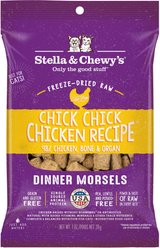 Stella & Chewy's Chick Chick Chicken Dinner Morsels Freeze-Dried Raw Cat Food, 1-oz bag