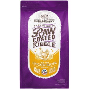 Stella & Chewy's Chicken Flavored Raw Coated Cage Free Dry Cat Food, 10-lb bag