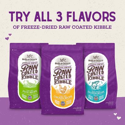 Show full view: Stella & Chewy's Chicken Flavored Raw Coated Cage Free Dry Cat Food, 20-lb bundle  slide 9 of 10