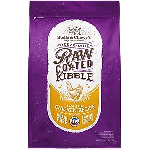 Stella & Chewy's Chicken Flavored Raw Coated Cage Free Dry Cat Food, 5-lb bag