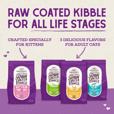 Show full view: Stella & Chewy's Chicken Flavored Raw Coated Cage-Free Kitten Dry Cat Food, 2.5-lb bag slide 9 of 10