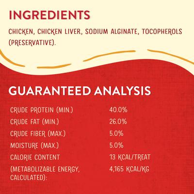 Show full view: Stella & Chewy's Chicken Wild Weenies Freeze-Dried Raw Dog Treats, 11.5-oz bag slide 4 of 10