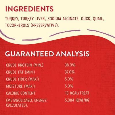 Show full view: Stella & Chewy's Game Bird Wild Weenies Freeze-Dried Raw Dog Treats, 3.25-oz bag slide 4 of 11