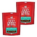 Stella & Chewy's Just Jerky Bites Real Salmon Recipe Grain-Free Dog Treats, 6-oz bag, bundle of 2