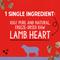 Show in main carousel: Stella & Chewy's Lamb Heart Freeze-Dried Raw Dog Treats, 6-oz bundle slide 4 of 10