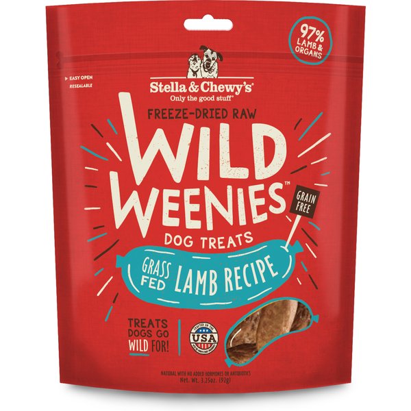 Stella & Chewy's Lamb Liver Freeze-Dried Raw Dog Treats