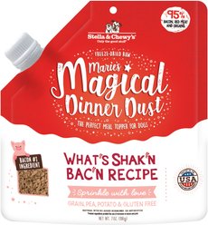 Stella & Chewy's Marie's Magical Dinner Dust What's Shak'n Bac'n + Beef Freeze-Dried Dog Food Topper slide 2 of 9