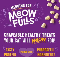 Stella & Chewy's Meowfulls Chicken & Chicken Liver Recipe Grain-Free Freeze-Dried Cat Treats, 1.5-oz bag slide 2 of 8