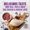 Show in main carousel: Stella & Chewy's Meowfulls Chicken & Chicken Liver Recipe Grain-Free Freeze-Dried Cat Treats, 1.5-oz bag slide 5 of 12