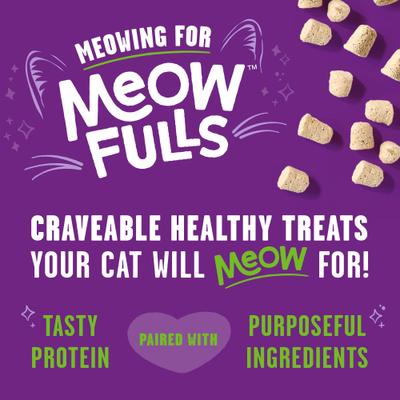 Show full view: Stella & Chewy's Meowfulls Turkey & Duck Recipe Grain-Free Freeze-Dried Cat Treats, 1.5-oz bag slide 3 of 12